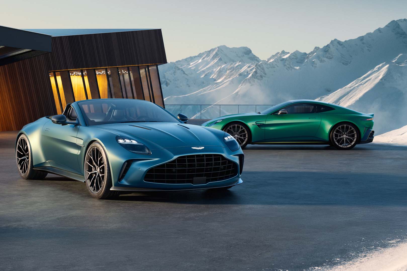 Aston Martin Vantage Launch